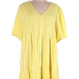 J. Jill Yellow Maxi Dress (Size M)
